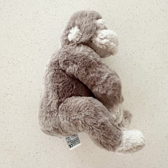 Jellycat Gregory Gorilla Brown Small EUC Super Soft Retired Rare 8” Seated HTF - Picture 2 of 4